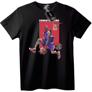 NOONEBRAND Тениска Vince Carter Toronto Raptors - 6XL, Black