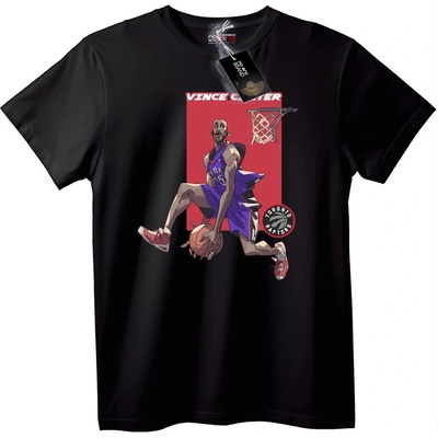 NOONEBRAND Тениска Vince Carter Toronto Raptors - 6XL, Black