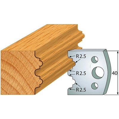 IGM Professional IGM Profil 108 - pár nožov 40x4mm SP F026-108