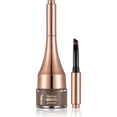 flormar Brow Pomade pomáda na obočí se štětečkem 03 Brown 2,2 g