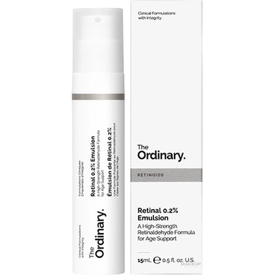 The Ordinary Retinal 0.2% Emulsion ретинолов серум против бръчки за жени 15 мл