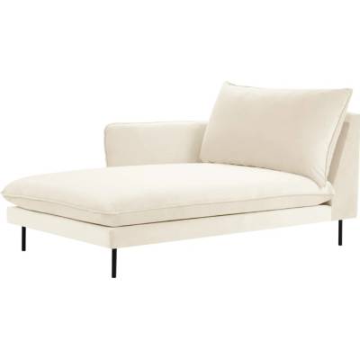 Cosmopolitan Design Vienna sametová 170 cm levá světle béžová
