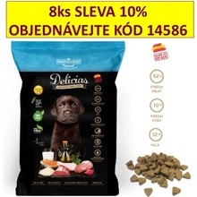 Delicias Dog Puppy Soft poloměkké 0,8 kg