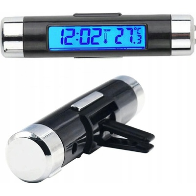 APT CT-20 Podsvícené hodiny a teploměr do auta – Zboží Mobilmania