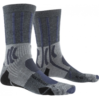 X-Bionic TREK PATH ULTRA LT 4.0 trekové ponožky sivá