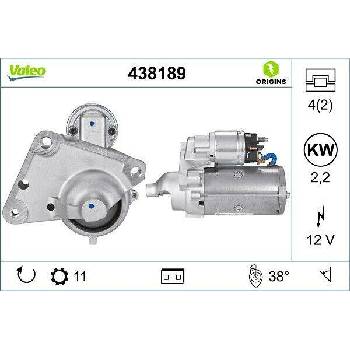Startér VALEO 438189