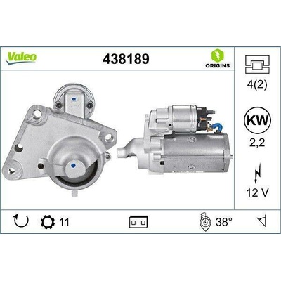 Startér VALEO 438189