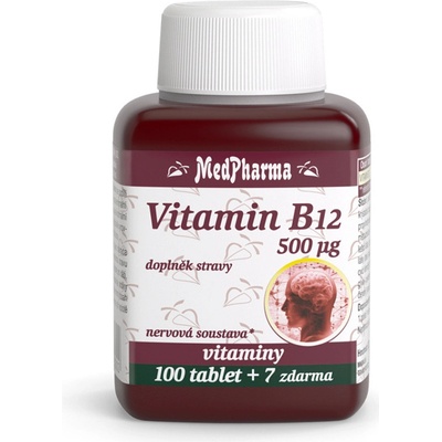 MedPharma Vitamín B12 50 mg 107 tablet