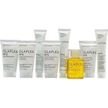 Olaplex Discovery Kit No. 3 hair Perfector 30 ml + No. 8 maska 30 ml + No.4 šampon 30 ml + No. 5 kondicionér 30 ml + No. 4C šampon 20 ml + NO. 6 20 ml + No. 7 olej 30 ml + NO. 9 sérum 20 ml Dárková