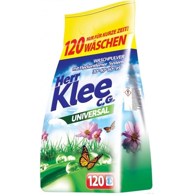 Herr Klee Universal prací prášek na bílé i barevné prádlo 120 PD 10 kg