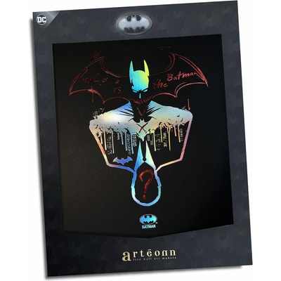 Artéonn Sběratelský plakát "Kdo je Batman?", Batman