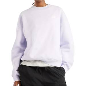 New Balance Дамски пуловер New Balance Women's Sport Essentials Fleece Crew Jumper - Smoked Violet (117-3713-0414)