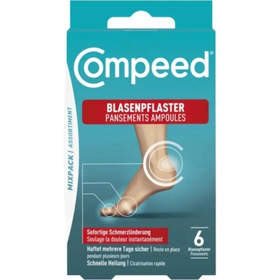 Compeed Náplasti na puchýře a mozoly hydrokoloidové mix 5 ks