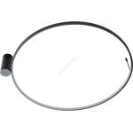 MAXlight w0437 - led плафон за баня visual led/28w/230v 80 см ip44 черен (ma0179)