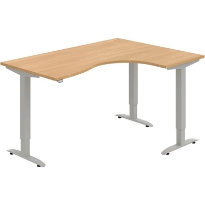 OFFICE PRO s.r.o. HOBIS trigon elektr.staviteľný stôl stand.ovlad. - MST 2 2005 L, dub
