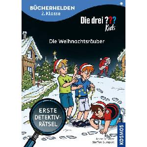 Die drei ? ? ? Kids, Bücherhelden 2. Klasse, Die Weihnachtsräuber | Steffen Gumpert (ISBN: 9783440185148)