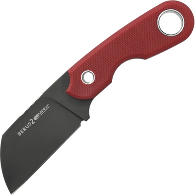 Viper BERUS2 Sheepfoot Black PVD M390, Red G10, Kydex VT4014DGR
