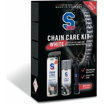 S100 Chain Care Kit White Lube