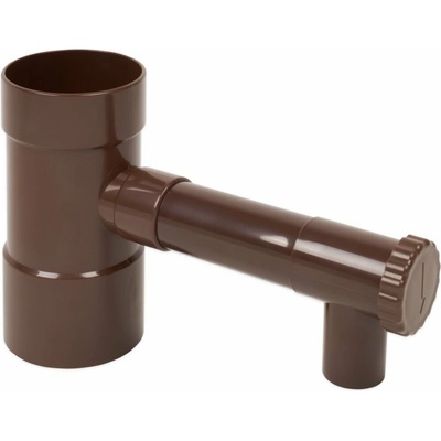 Garden Line Zberač dažďovej vody do zvodovej rúry 80 mm hnedý CH-DES6001