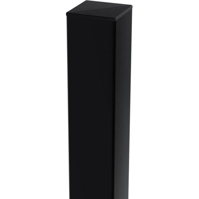 JARMEX Sloupek pro plotové pole PRATO RAL 9005 černý 50 x 50 x 2000 mm