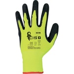 CANIS SAFETY a. s Cxs wayna / Латексови ръкавици с пясъчно покритие - зелени/черни 10 (352003616010)