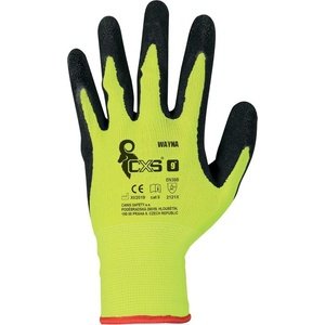 CANIS SAFETY a. s Cxs wayna / Латексови ръкавици с пясъчно покритие - зелени/черни 10 (352003616010)