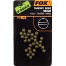 Fox Edges Korálky Tapered Bore Beads Trans Khaki 4mm 30ks