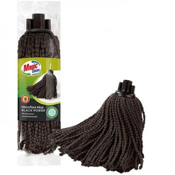 Magic Clean Бърсалка Premium микрофибърно въже Black power (HSSM016)
