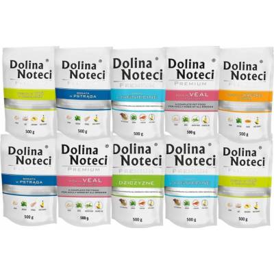Dolina Noteci Premium mix chutí bez ryb 10 x 500 g