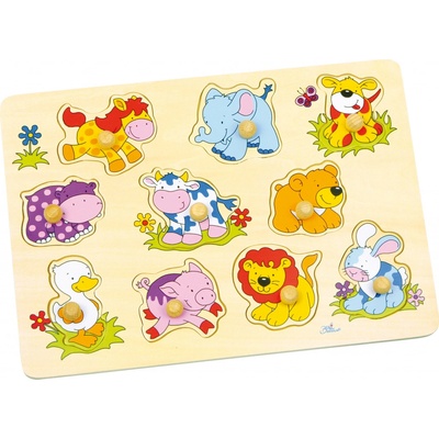 Goki puzzle mláďatá zvierat II