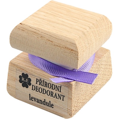 Levandule deodorant ve dřevě - RaE 0000395