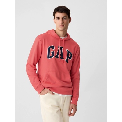 GAP mikina s logom a kapucňou Ružová