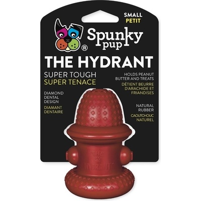 Spunky Pup Hydrant ze 100% přírodní gumy 8 cm