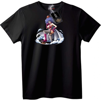 NOONEBRAND Тениска Кралица Русалка от One Piece - M, Black
