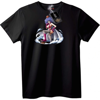 NOONEBRAND Тениска Кралица Русалка от One Piece - M, Black