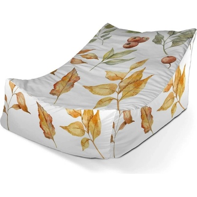 Sablio Sedací vak Lounge Barvy podzimu 80 x 95 x 50 cm