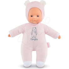 Corolle medvídek Sweet Heart Pink Bear s modrýma očima a snímatelnou kapucí s oušky 30 cm růžová