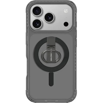 AMAZINGTHING Titan Pro Grip Ring Set Case за iPhone 17 Pro Max Съвместим с MagSafe - черен (IP176.9PTRBK)