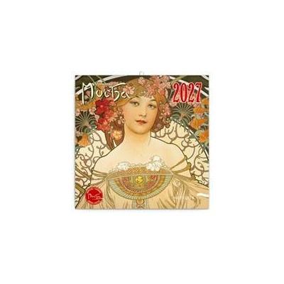 Poznámkový Alfons Mucha nástěnný autor neuvedený 2027
