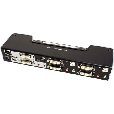 Aten CS-1642A 2-port DVI Dual View USB 2.0 KVMP Switch, 2.1 Surround Sound