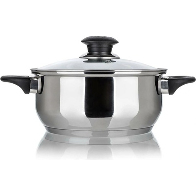 SUPER VALUE hrnec 22cm se skl.poklicí 3,8l nerez