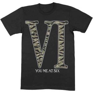 You Me At Six Camo VI Black XL Риза (YMASTS04MB04)