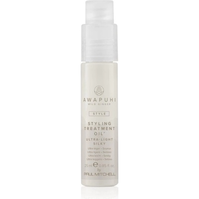 Paul Mitchell Awapuhi Wild Ginger Styling Treatment Oil регенериращо олио за суха и увредена коса 25ml