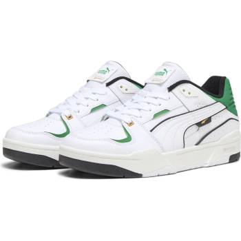 PUMA Мъжки маратонки Puma Slipstream Bball Low-Top Trainers Mens - White/Green