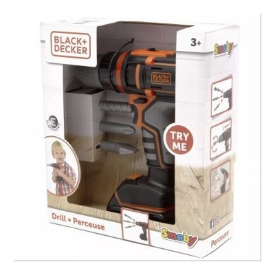 Smoby Black and Decker: акумулаторна бормашина