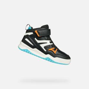 Geox Черни мъжки маратонки Geox Perth Geox | Cheren | Момчешки | 32 - zoot - 111,23 лв