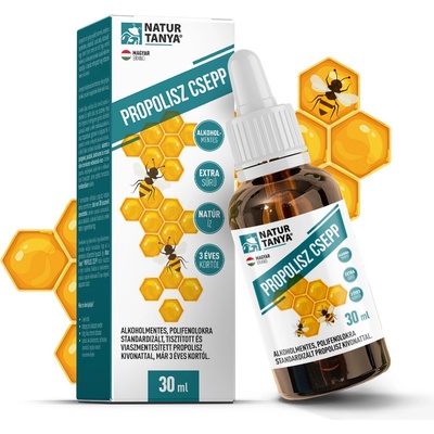 Natur Tanya Propolisové kvapky bez alkoholu 30 ml