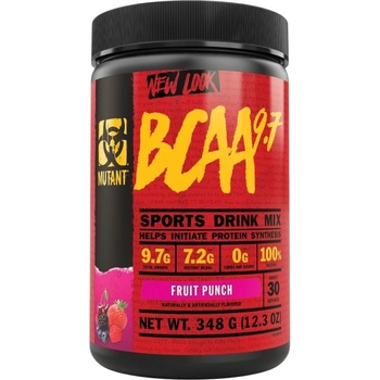 Image 1 of MUTANT BCAA 9.7 [348 грама] Плодов Пунш