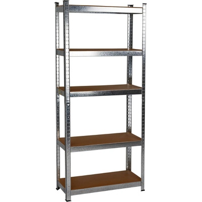 Dema Regál 173 x 75 x 30 cm 5 polic