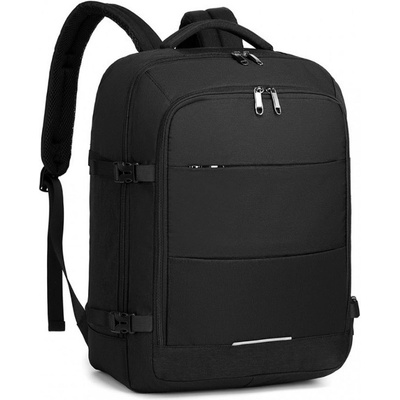 Konofactory Černý batoh do letadla Tourist L 65 l
